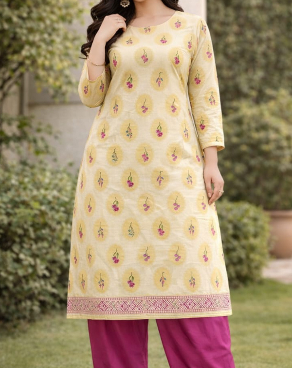 Sapphire 2pcs lawn suit